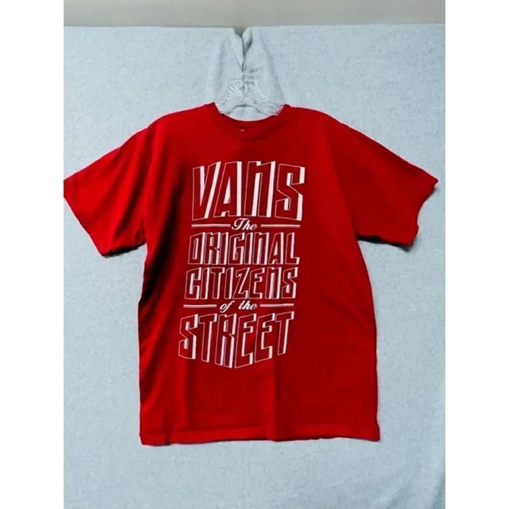 Red Van's T-Shirt The Official Citizens of the Street M
